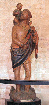 San Cristoforo statua